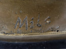 Signed Original Artwork by Milo Native American Chief Bronze Bust