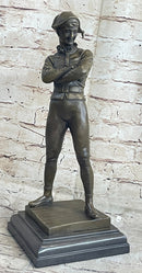 Rene de Saint-Marceaux Harlequin Jester Joker Bronze Sculpture