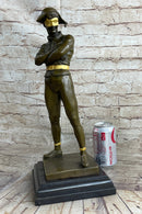 Harlequin Pantomime Bronze Figure by Rene de Saint-Marceaux 17" x 7"