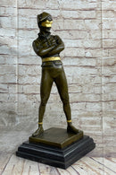 Harlequin Pantomime Bronze Figure by Rene de Saint-Marceaux 17" x 7"