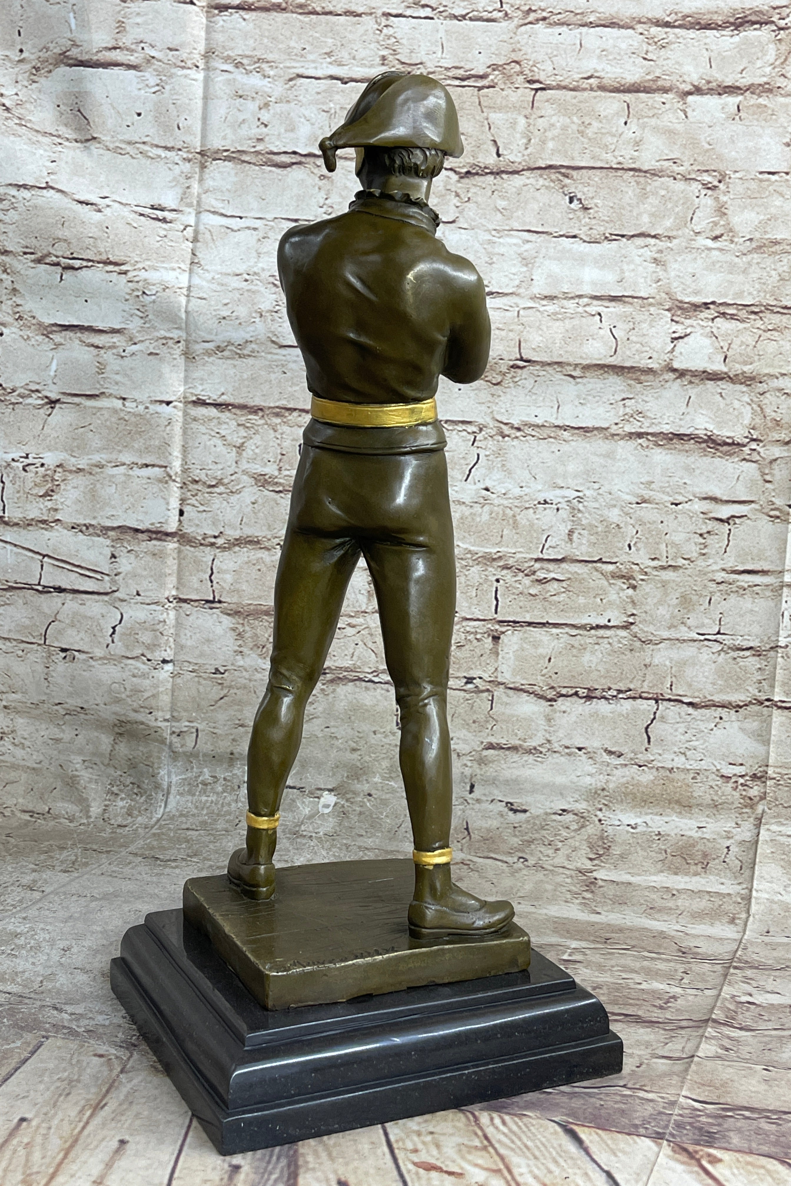 Harlequin Pantomime Bronze Figure by Rene de Saint-Marceaux 17" x 7"