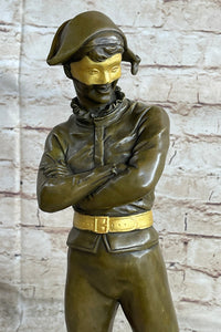 Harlequin Pantomime Bronze Figure by Rene de Saint-Marceaux 17" x 7"