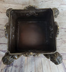 Cherubim Boys Bronze Vase Planter by Gustave-Joseph Cheret