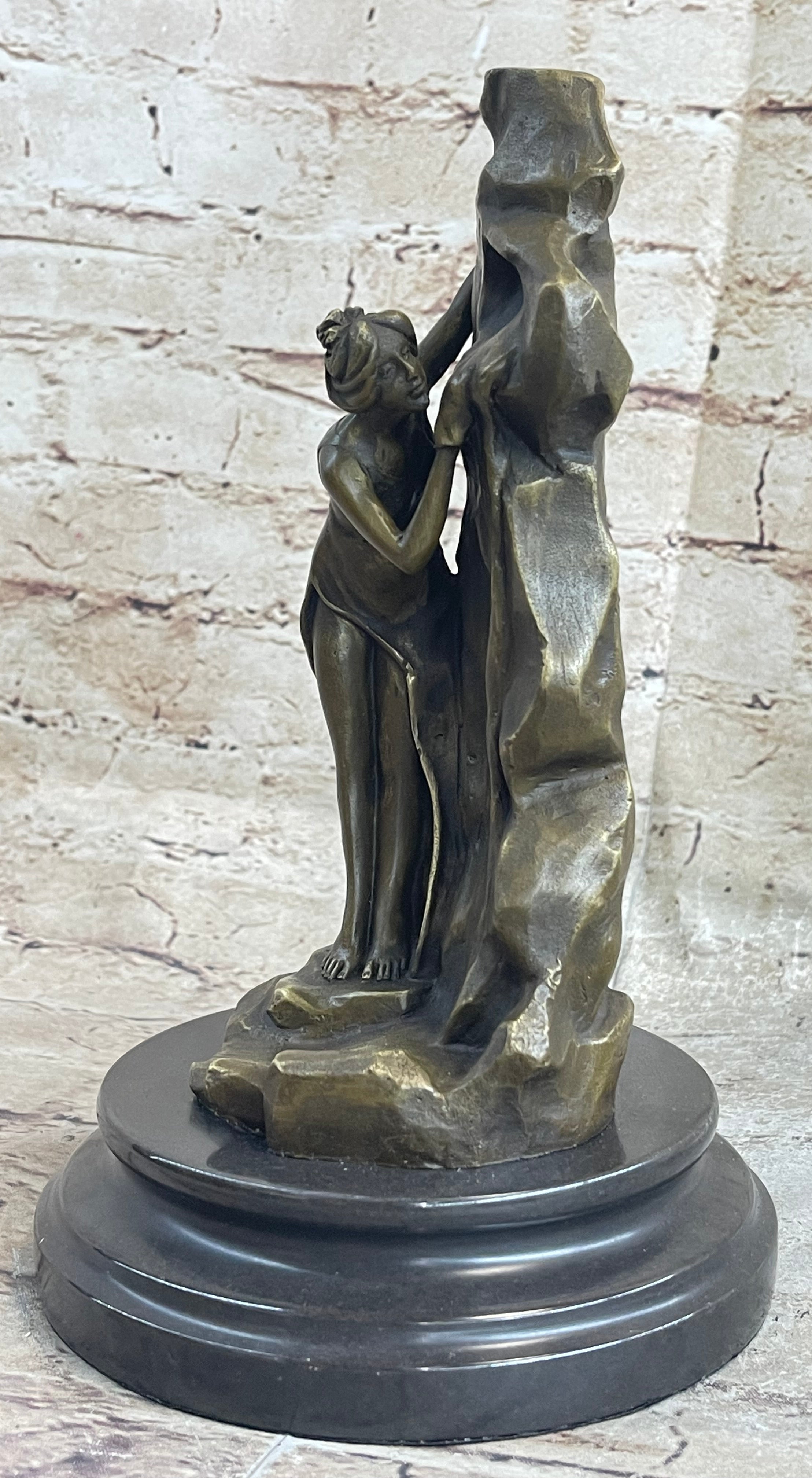 Moreau Enchanting Beauty Bronze Sculpture Art Marble