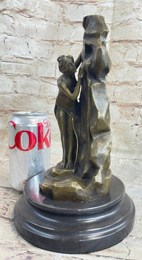 Moreau Enchanting Beauty Bronze Sculpture Art Marble