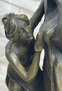 Moreau Enchanting Beauty Bronze Sculpture Art Marble