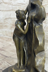 Moreau Enchanting Beauty Bronze Sculpture Art Marble
