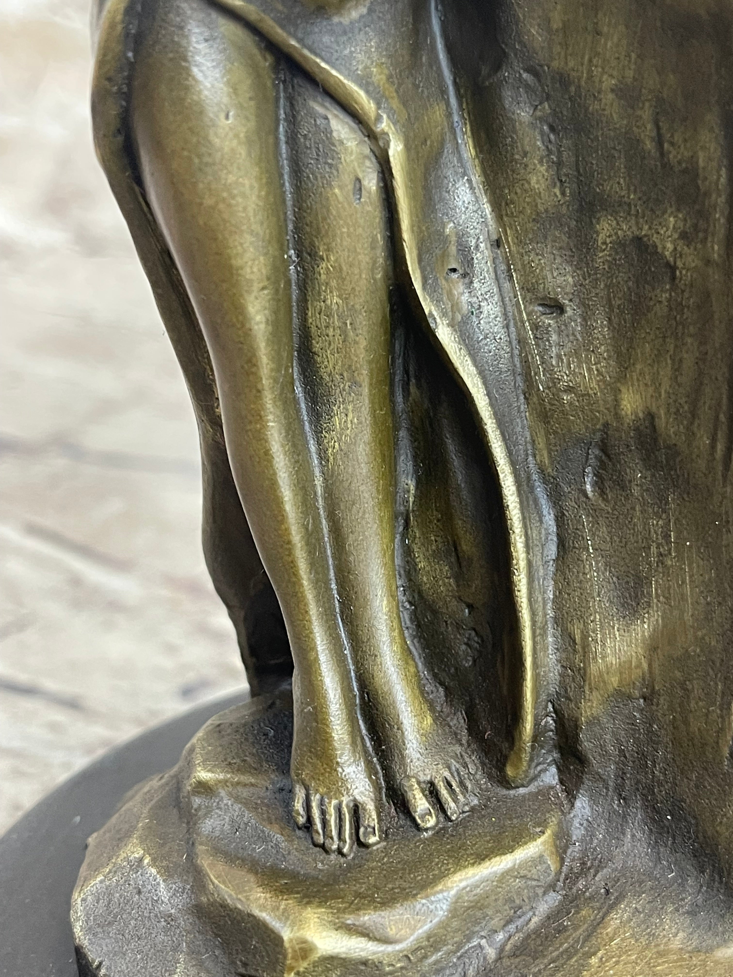 Moreau Enchanting Beauty Bronze Sculpture Art Marble