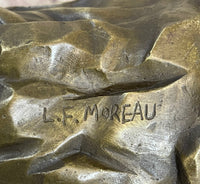 Moreau Enchanting Beauty Bronze Sculpture Art Marble