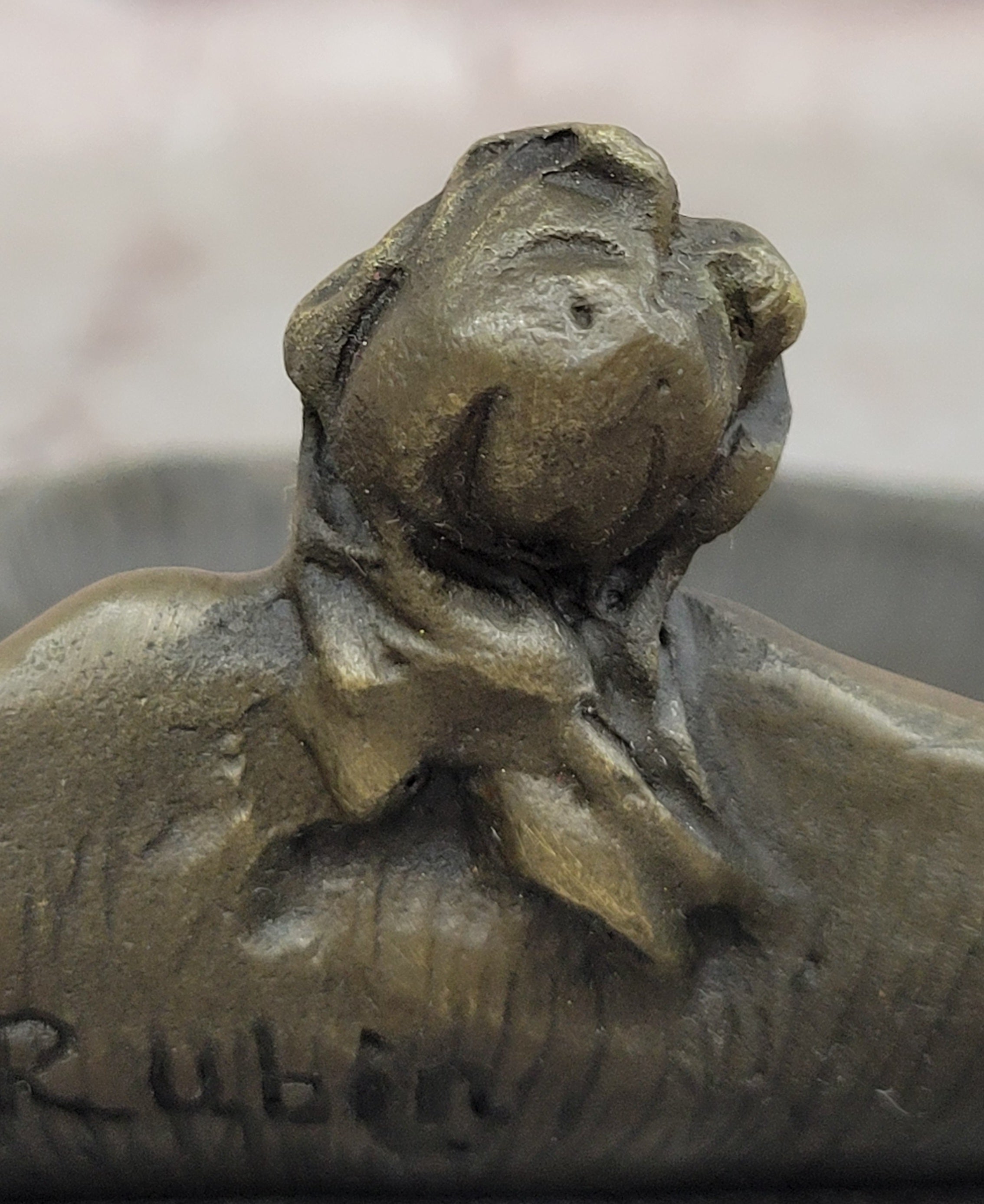 Art Nouveau Bronze Nude Lady Dish Sculpture – Decorative Trinket Bowl