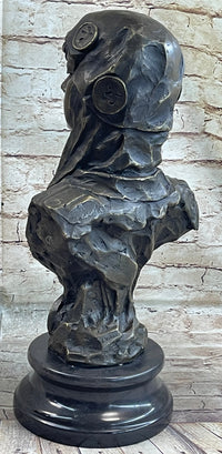 Dalila Delilah by Emmanuel Villanis Bronze Bust 18" x 9"