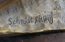 Bronze Figure of Couple on Horseback by Julius Schmidt-Felling