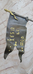 Art Deco by Gaudez Joan of Arc Hot Cast Bronze Sculpture