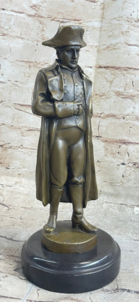 Napoleon Bronze Sculpture Signed Milo 11" x 5"