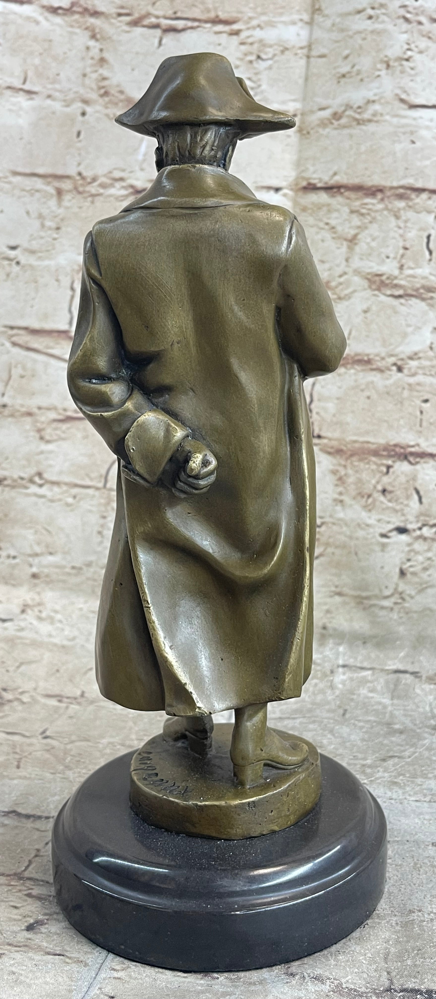 Napoleon Bronze Sculpture Signed Milo 11" x 5"