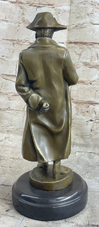 Napoleon Bronze Sculpture Signed Milo 11" x 5"