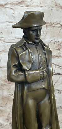 Napoleon Bronze Sculpture Signed Milo 11" x 5"
