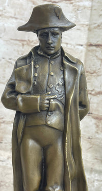 Napoleon Bronze Sculpture Signed Milo 11" x 5"