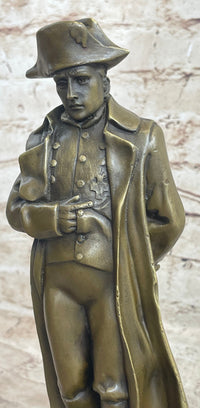 Napoleon Bronze Sculpture Signed Milo 11" x 5"
