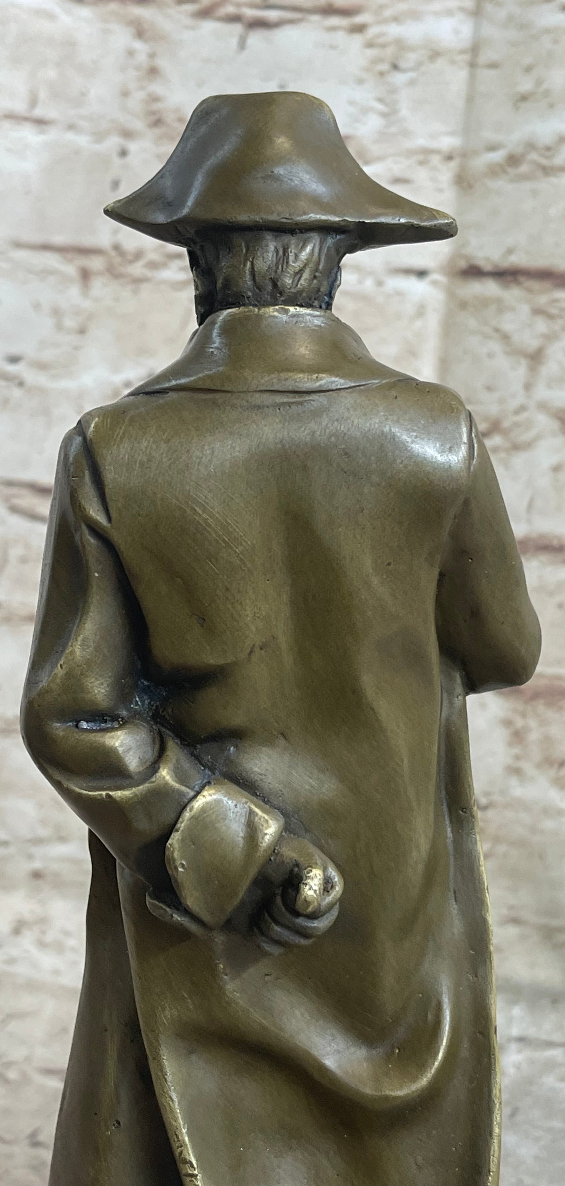 Napoleon Bronze Sculpture Signed Milo 11" x 5"