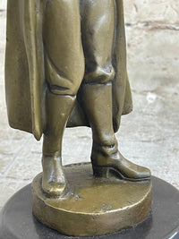 Napoleon Bronze Sculpture Signed Milo 11" x 5"