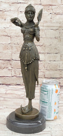 Middle Eastern Arabian Princess Bronze Sculpture Art Deco Chiparus