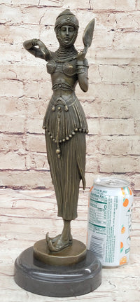 Middle Eastern Arabian Princess Bronze Sculpture Art Deco Chiparus