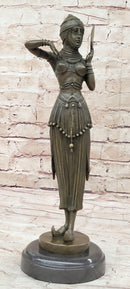 Middle Eastern Arabian Princess Bronze Sculpture Art Deco Chiparus