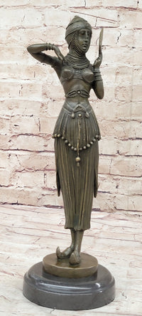 Middle Eastern Arabian Princess Bronze Sculpture Art Deco Chiparus