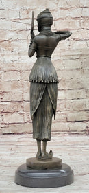 Middle Eastern Arabian Princess Bronze Sculpture Art Deco Chiparus