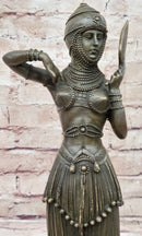 Middle Eastern Arabian Princess Bronze Sculpture Art Deco Chiparus