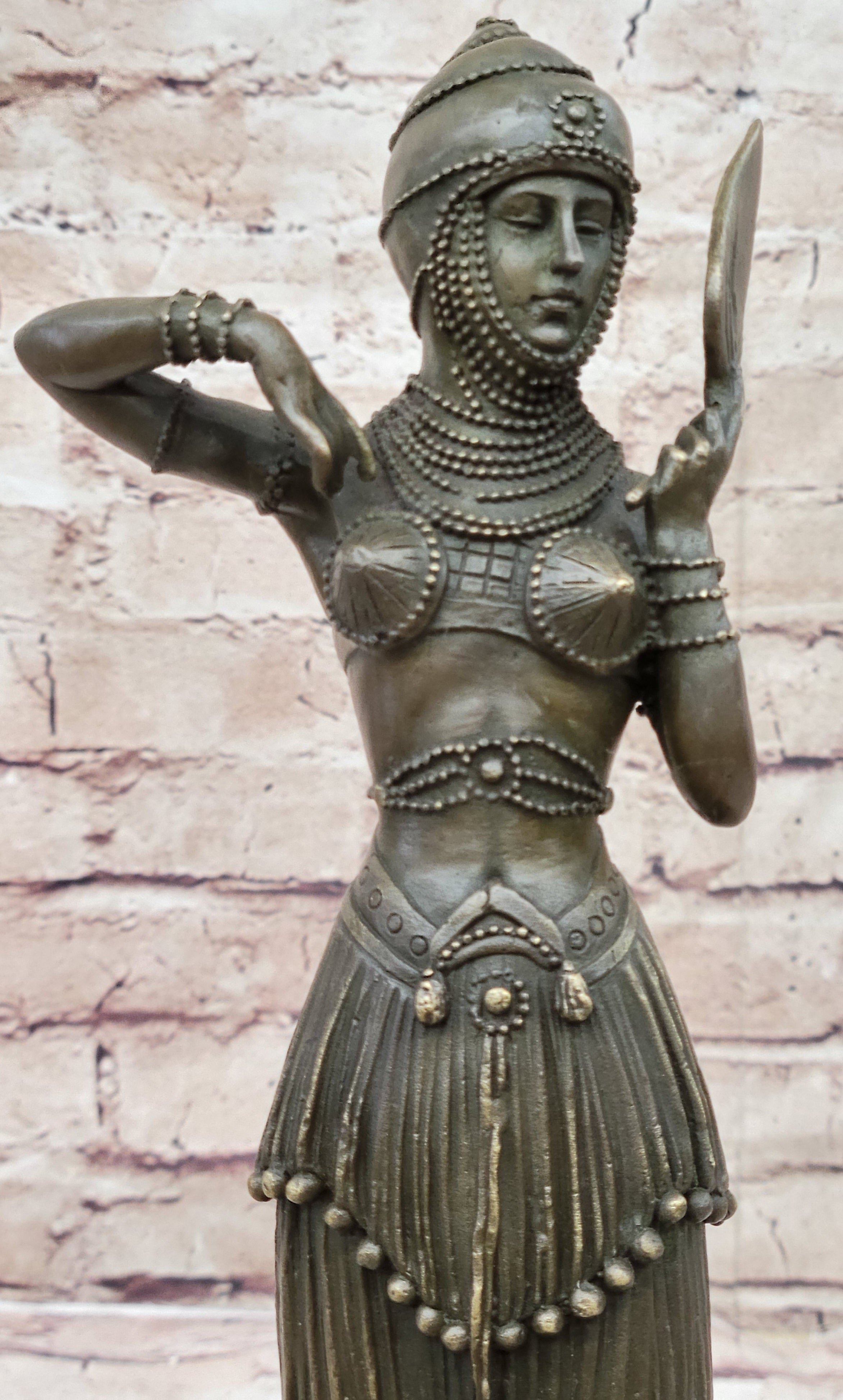 Middle Eastern Arabian Princess Bronze Sculpture Art Deco Chiparus