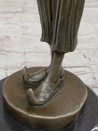 Middle Eastern Arabian Princess Bronze Sculpture Art Deco Chiparus