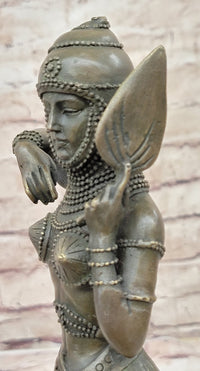 Middle Eastern Arabian Princess Bronze Sculpture Art Deco Chiparus