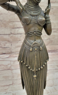 Middle Eastern Arabian Princess Bronze Sculpture Art Deco Chiparus