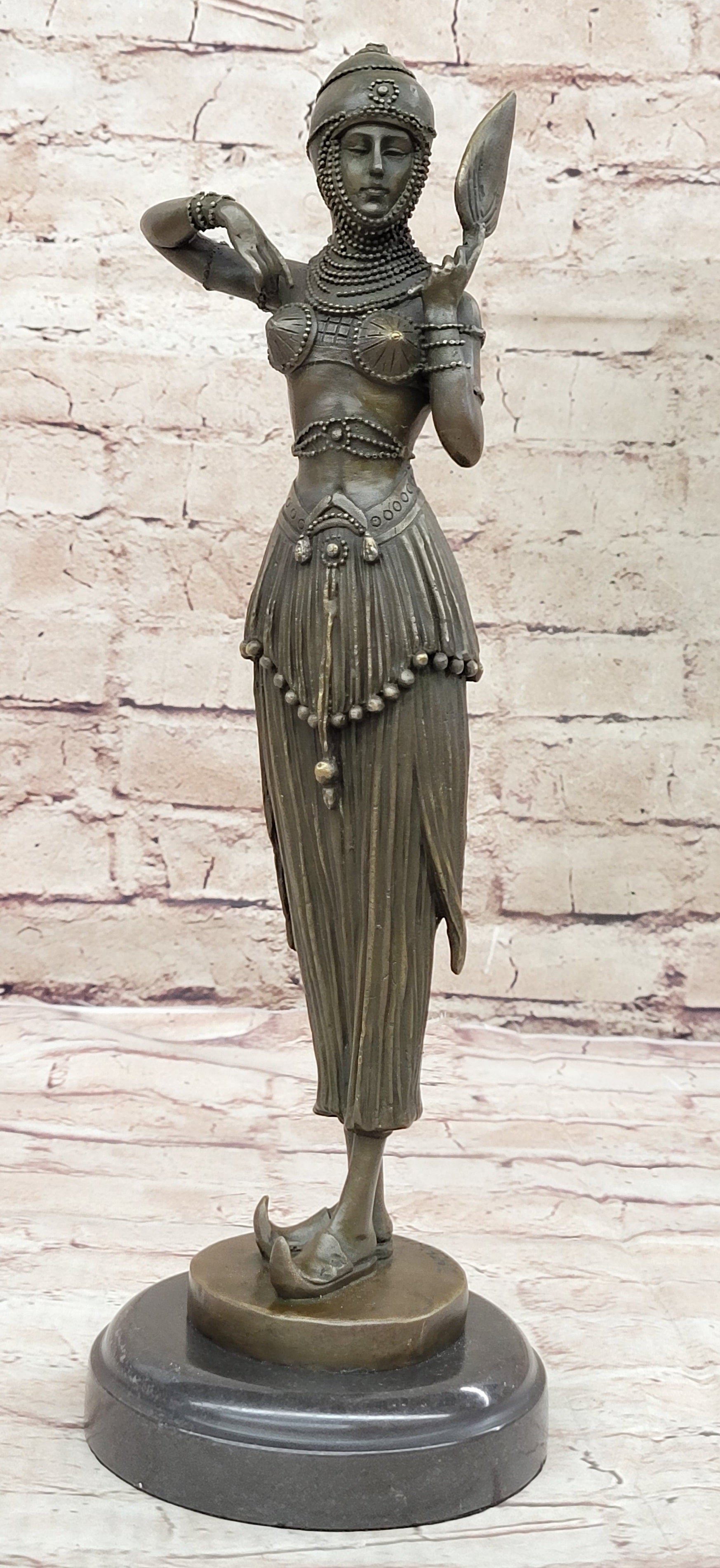 Middle Eastern Arabian Princess Bronze Sculpture Art Deco Chiparus