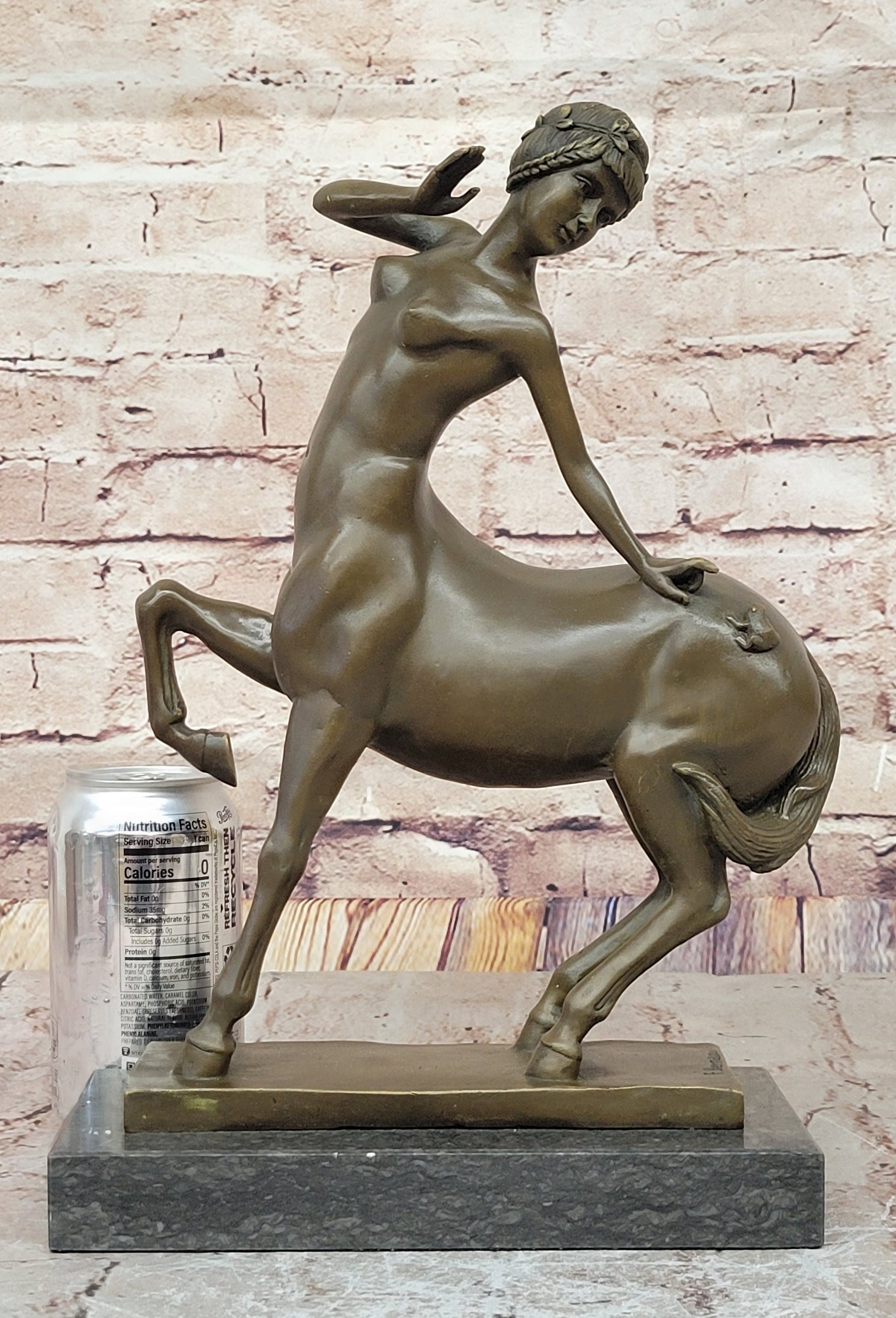 Female Centaur Bronze Sculpture Art