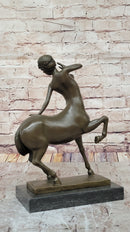 Female Centaur Bronze Sculpture Art