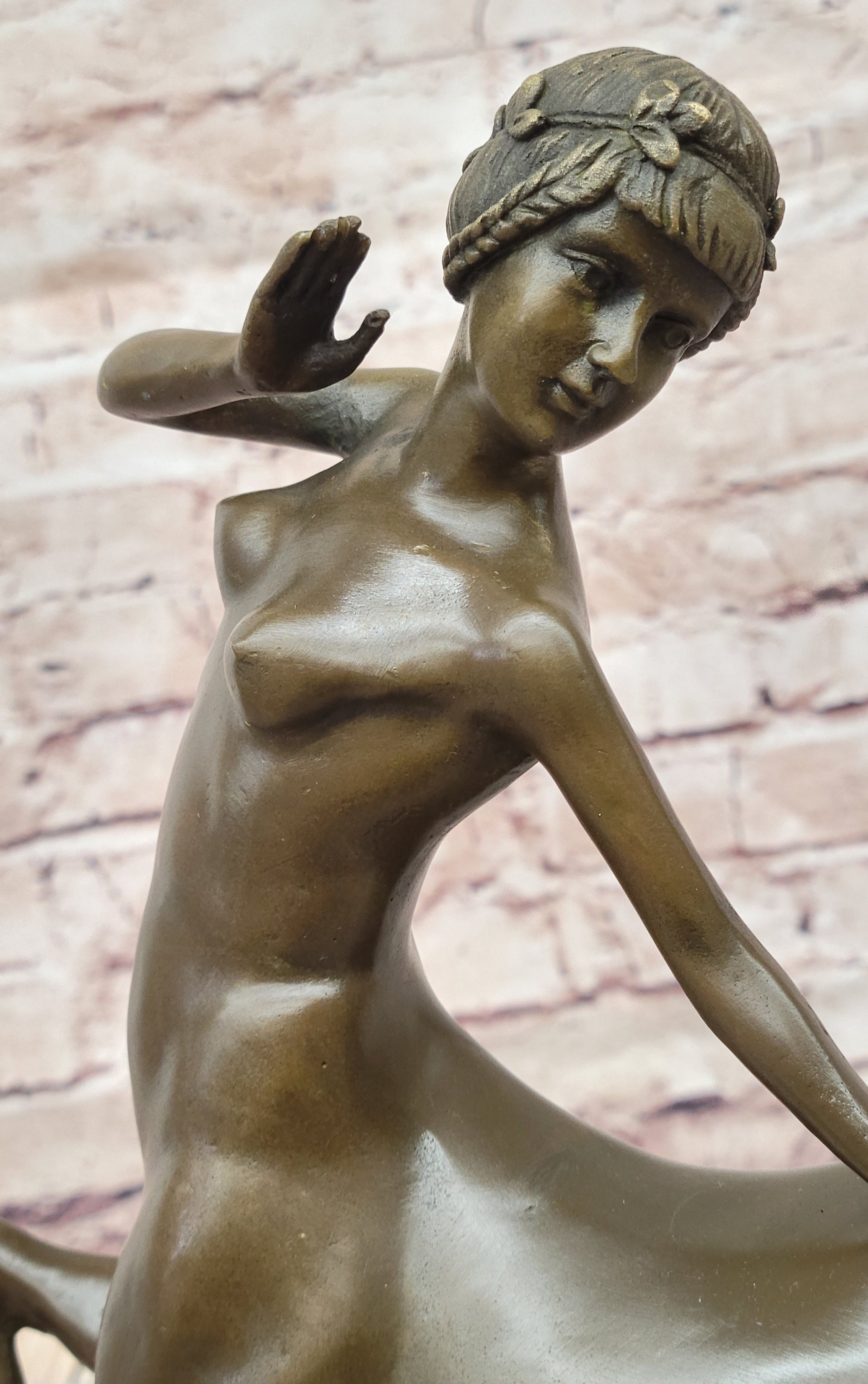 Female Centaur Bronze Sculpture Art