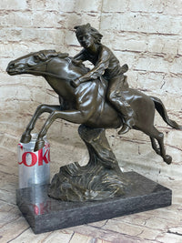 Bronze Sculpture by Antoine Bofill - Le dernier d’une race