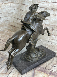 Bronze Sculpture by Antoine Bofill - Le dernier d’une race