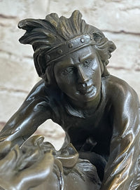 Bronze Sculpture by Antoine Bofill - Le dernier d’une race
