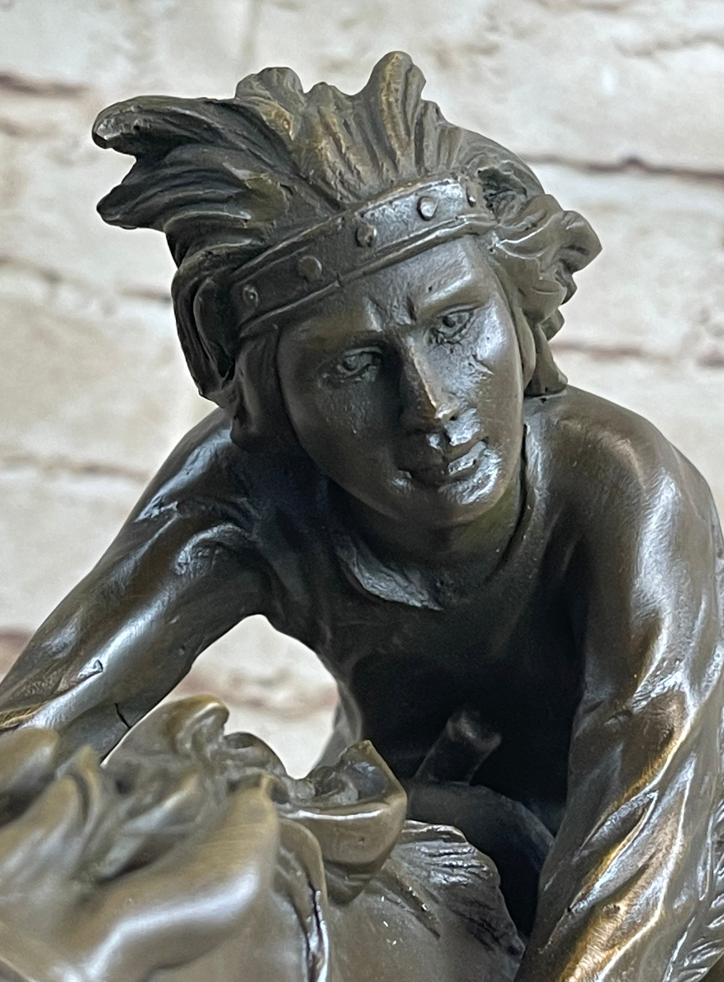 Bronze Sculpture by Antoine Bofill - Le dernier d’une race