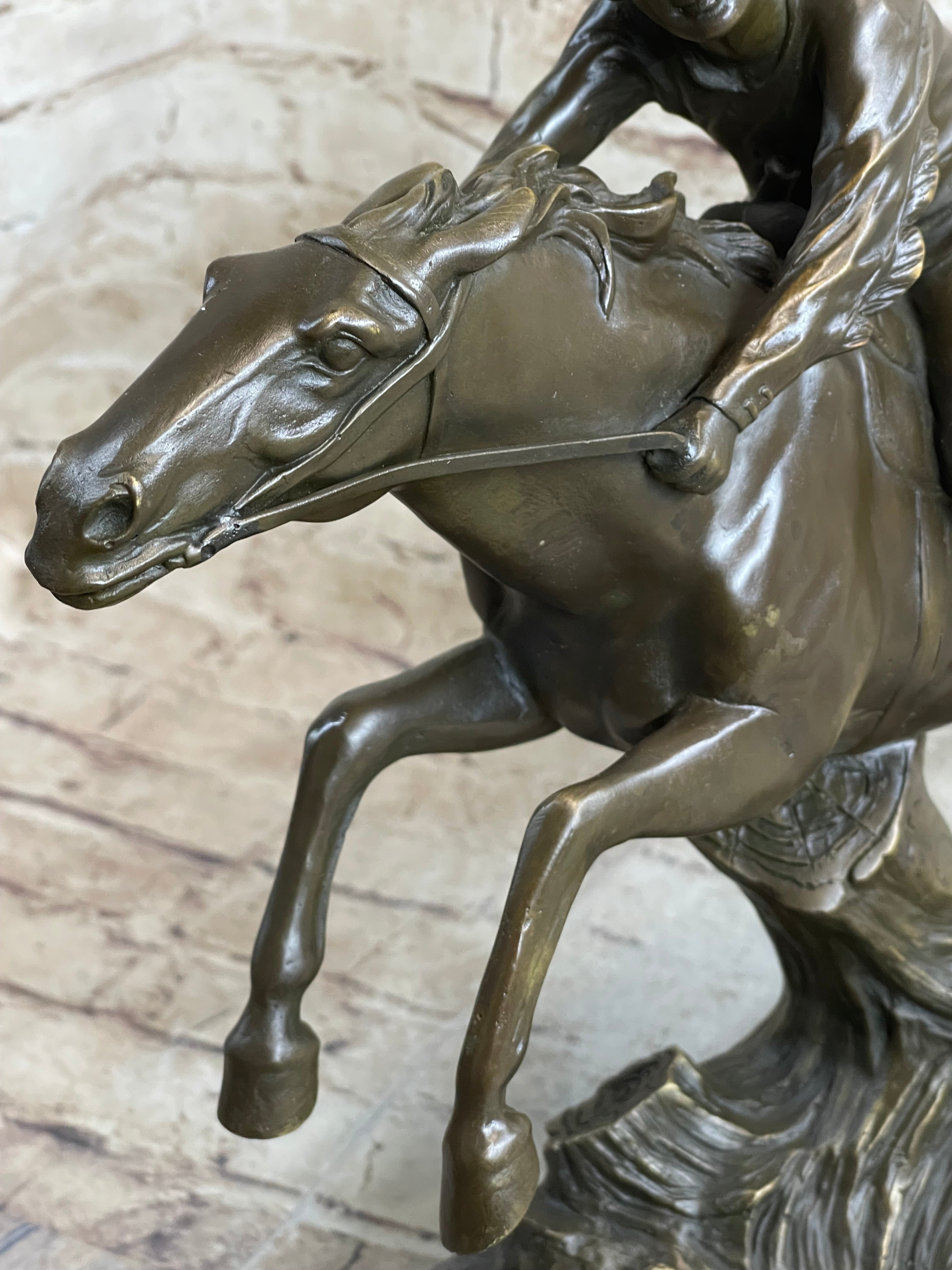 Bronze Sculpture by Antoine Bofill - Le dernier d’une race