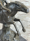 Bronze Sculpture by Antoine Bofill - Le dernier d’une race