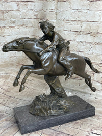 Bronze Sculpture by Antoine Bofill - Le dernier d’une race