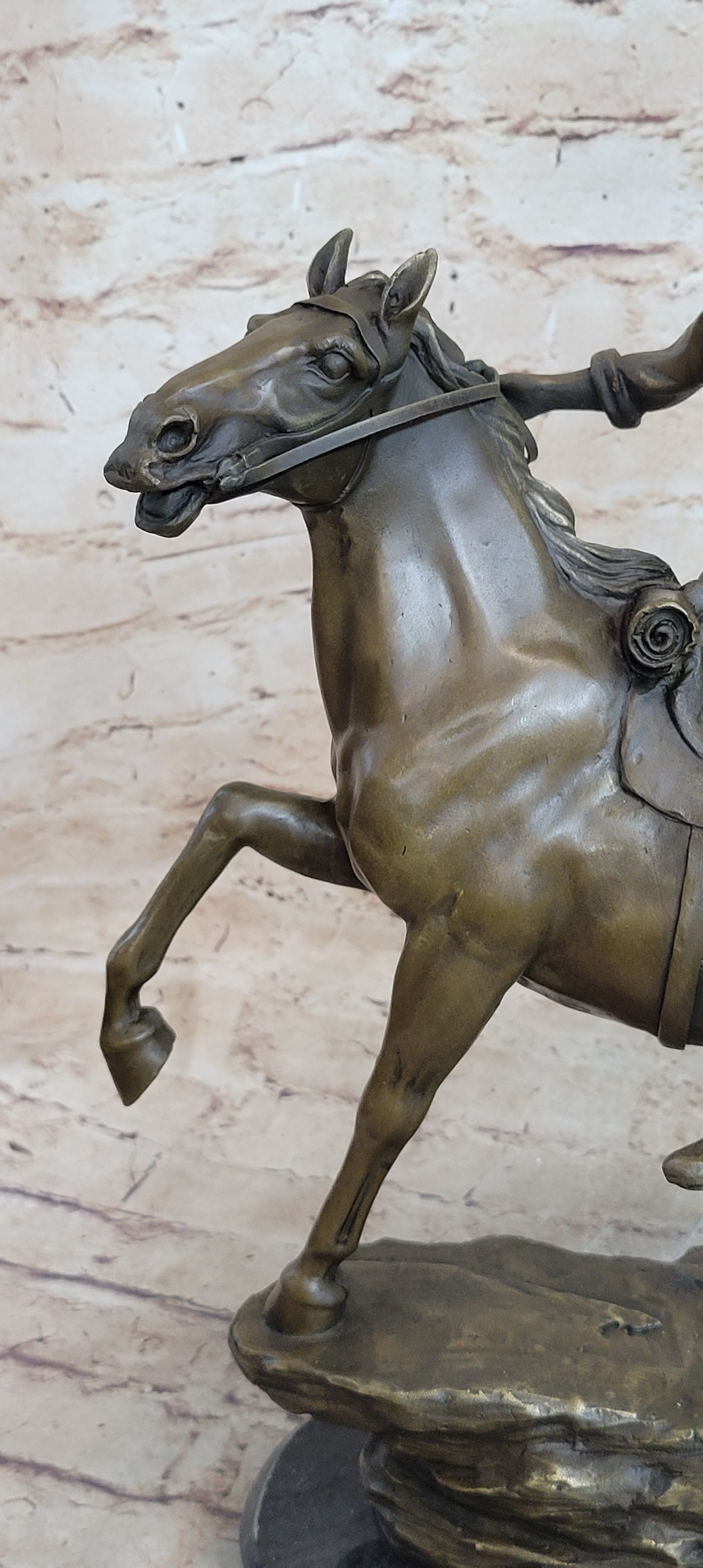 Carl Kauba Cowboy Shooting Gun Bronze Sculpture