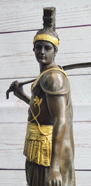 Greek Warrior Hero Odysseus Achilles Leonidas Bronze Sculpture