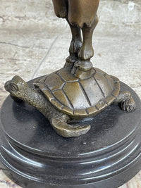 Aldo Vitaleh Candle Holder Candelabrum Satyr Bronze