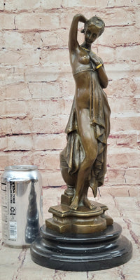 PHRYNE by Pradier - Hot Cast Bronze Antique Reproduction Sculpture Statue Nude Figure